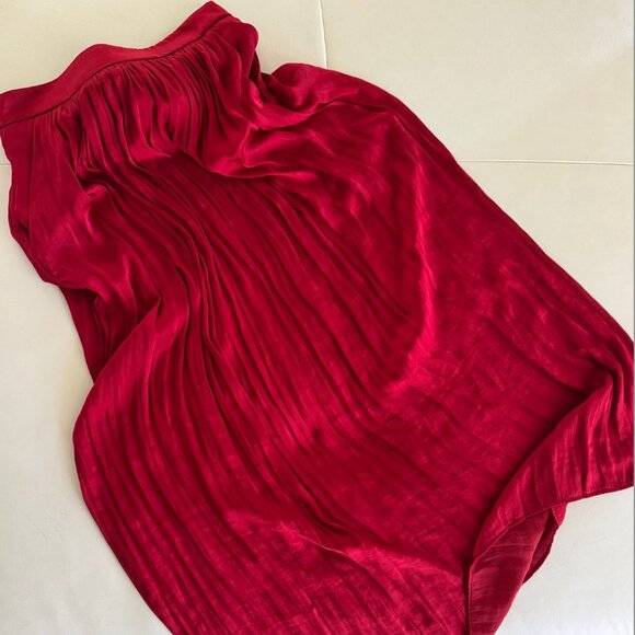 Brand New with tags ZARA RED Maxi Skirt - Picture 1 of 7